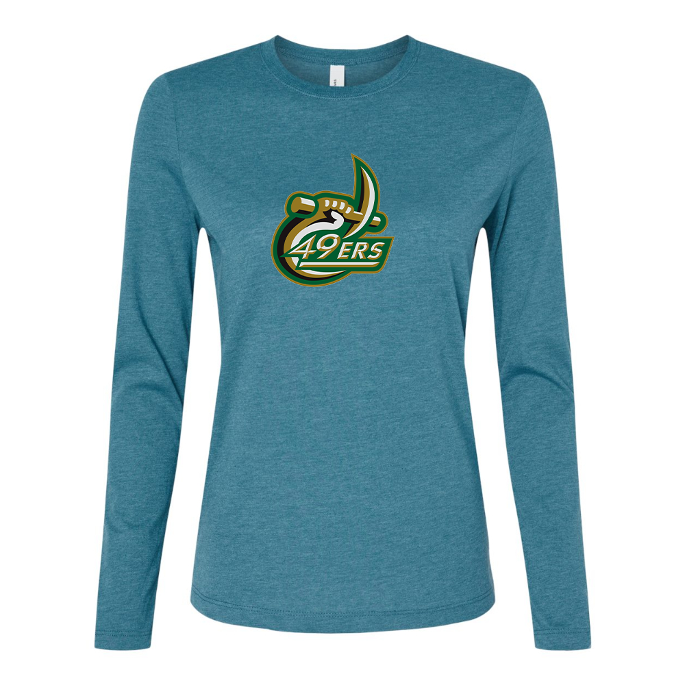 BELLA CANVAS Charlotte 49ers Jersey Long Sleeve Tee