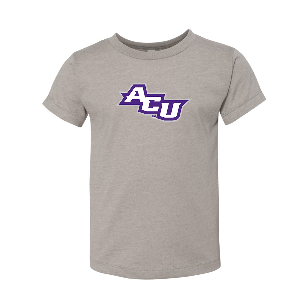 Abilene Christian Wildcats  BELLA  CANVAS Toddler Jersey Tee