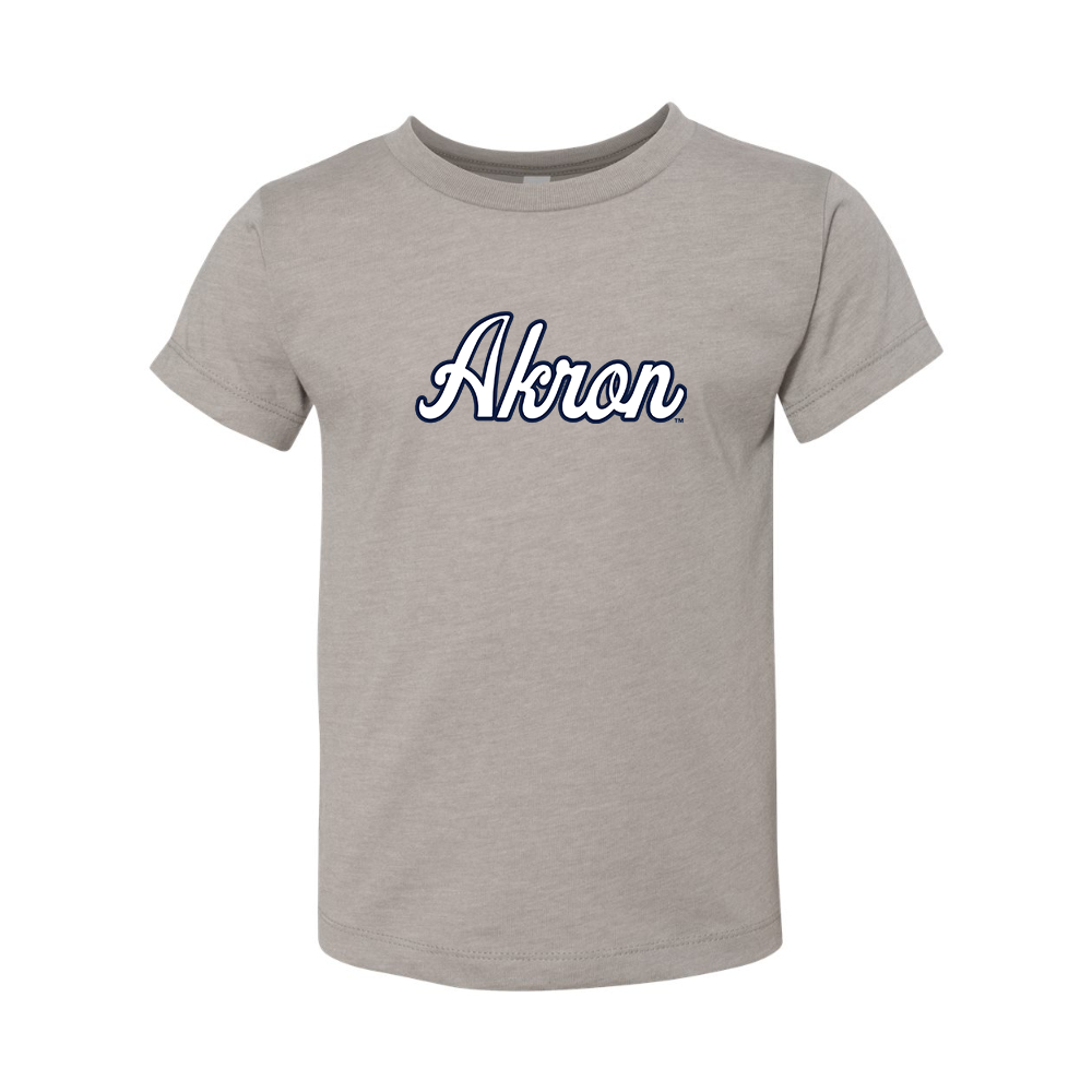 Akron Zips  BELLA  CANVAS Toddler Jersey Tee