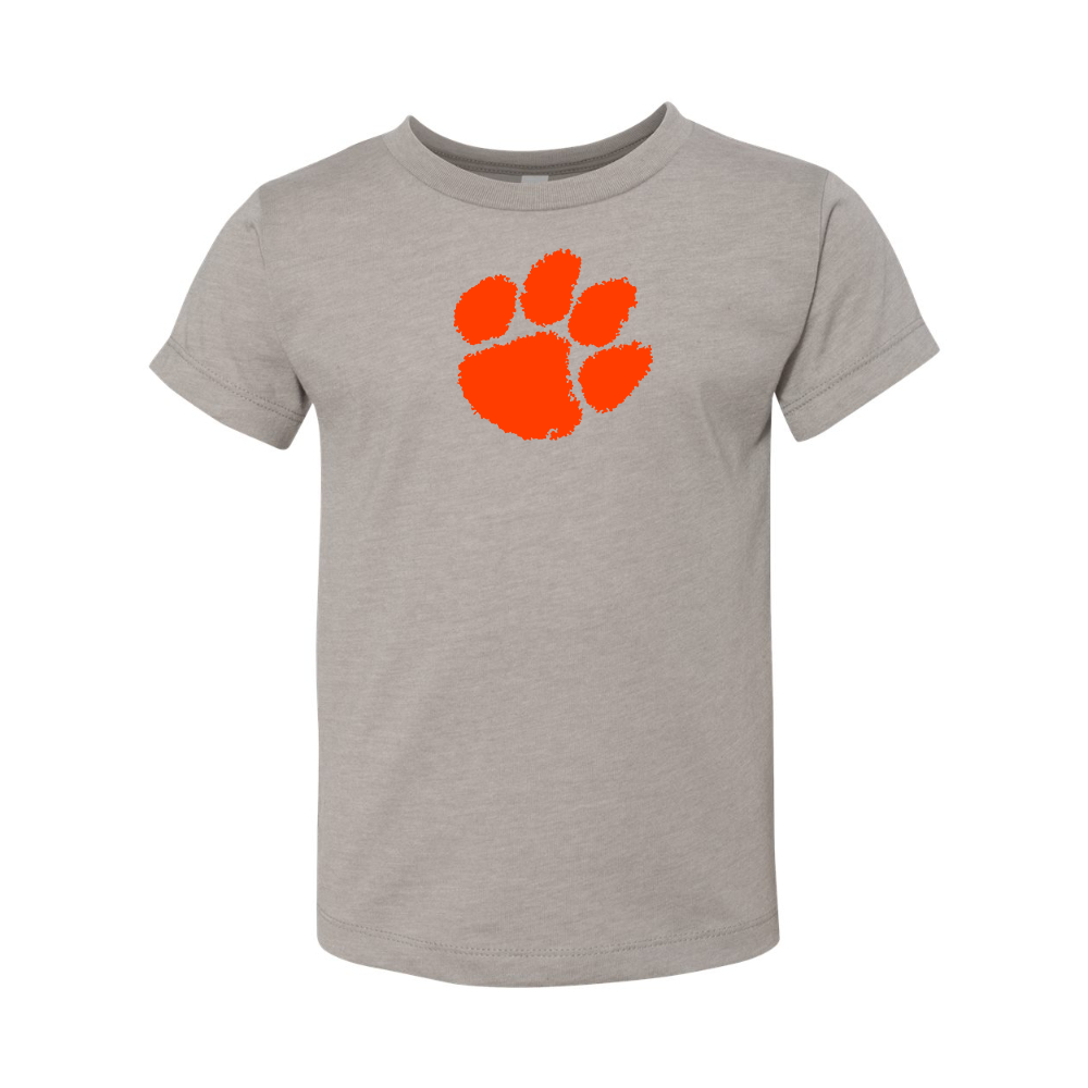 Clemson Tigers BELLA  CANVAS Toddler Jersey Tee