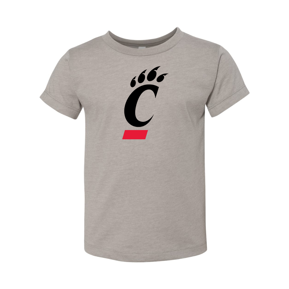 Cincinnati Bearcats BELLA  CANVAS Toddler Jersey Tee