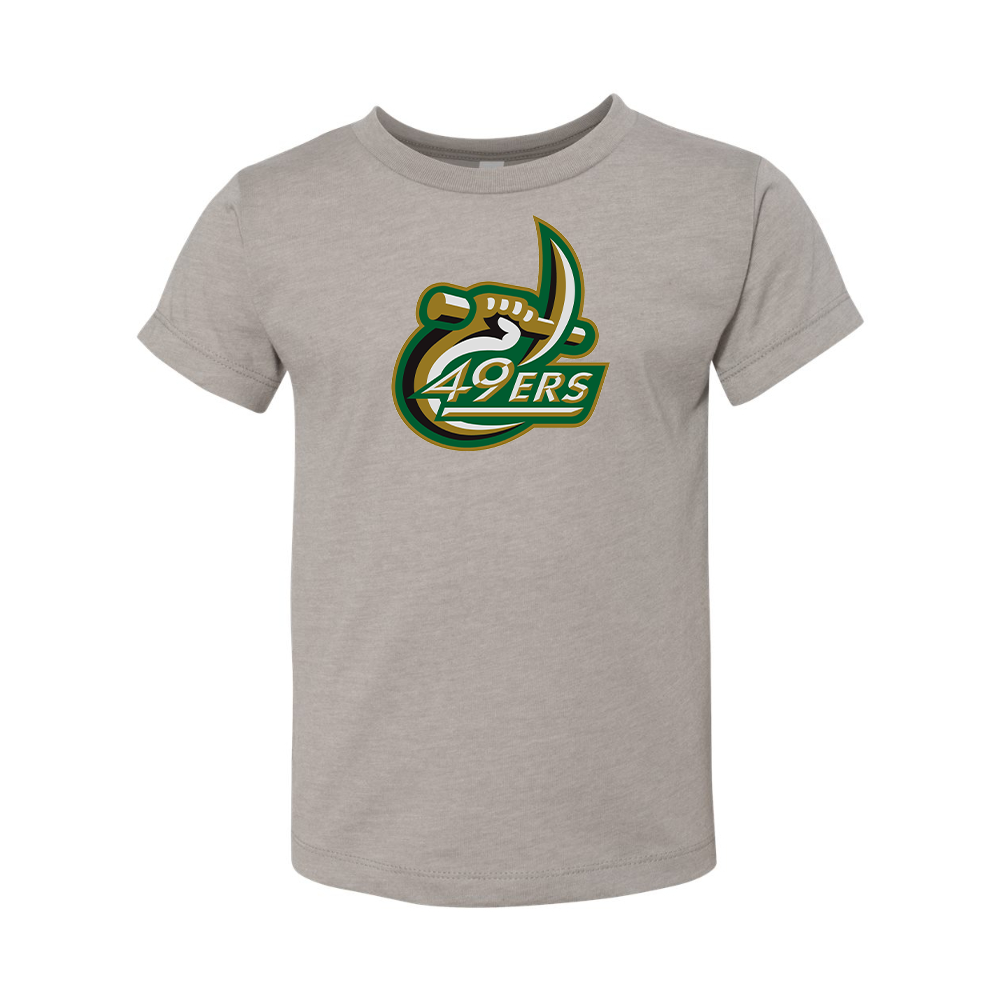 Charlotte 49ers BELLA  CANVAS Toddler Jersey Tee