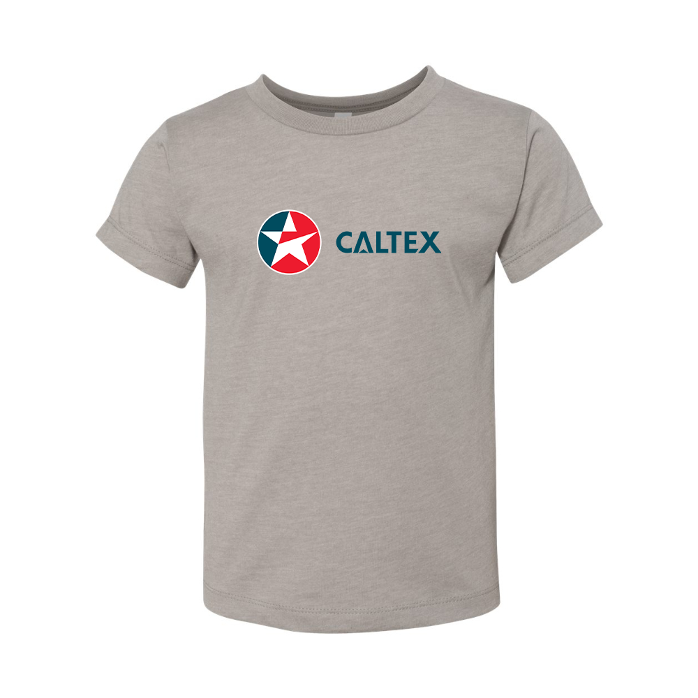 Caltex Gas Station BELLA  CANVAS Toddler Jersey Tee