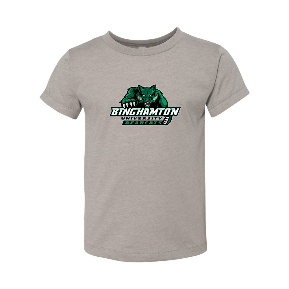 Binghamton Bearcats BELLA  CANVAS Toddler Jersey Tee