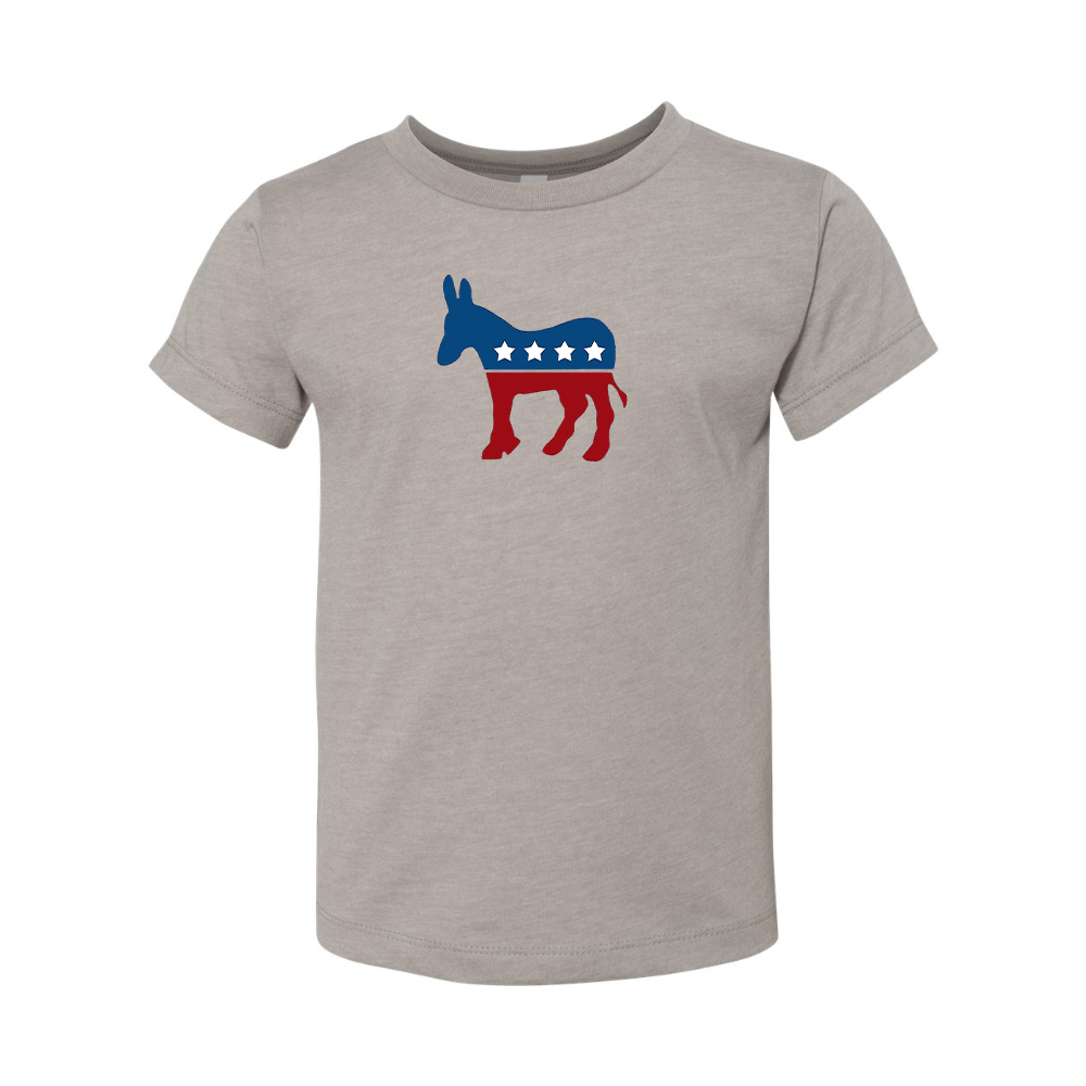 Democrat Election Symbol  BELLA  CANVAS Toddler Jersey Tee