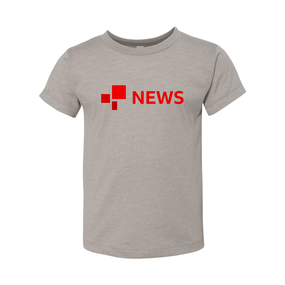 BBC News BELLA  CANVAS Toddler Jersey Tee