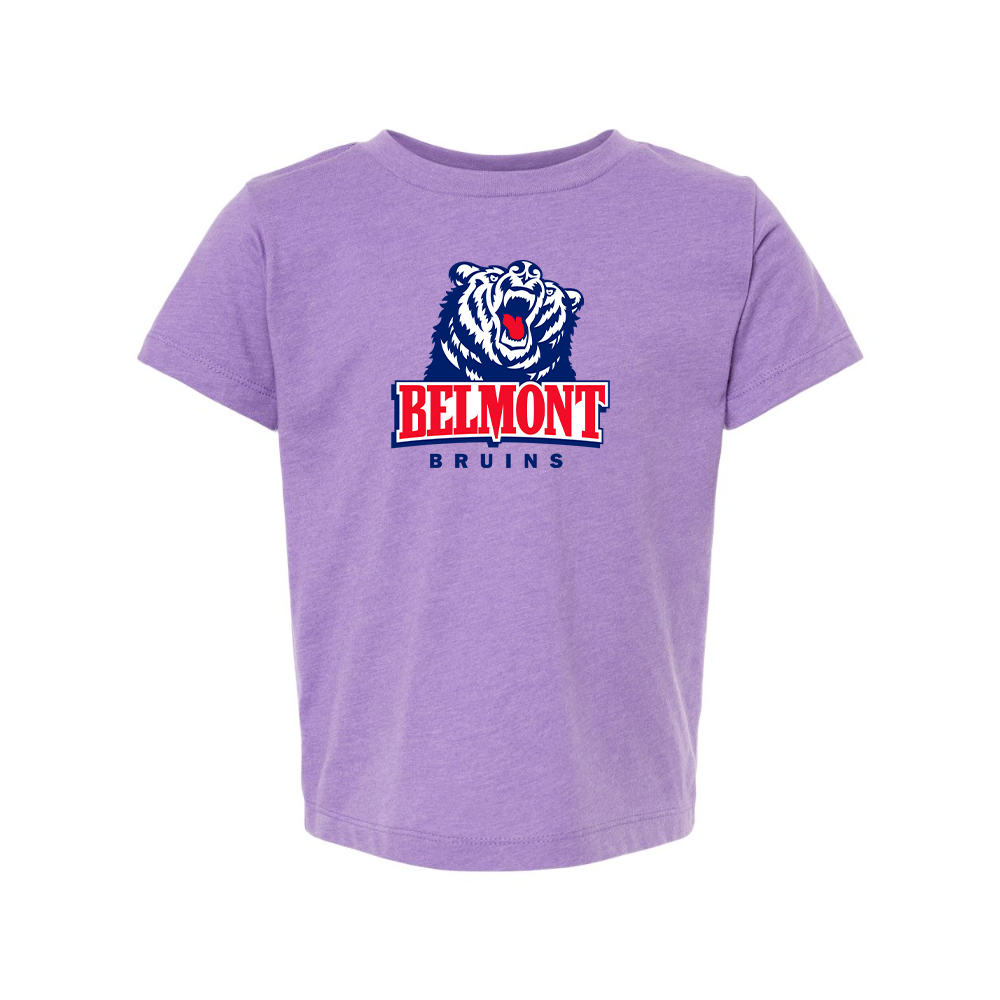 Belmont Bruins  BELLA  CANVAS Toddler Jersey Tee