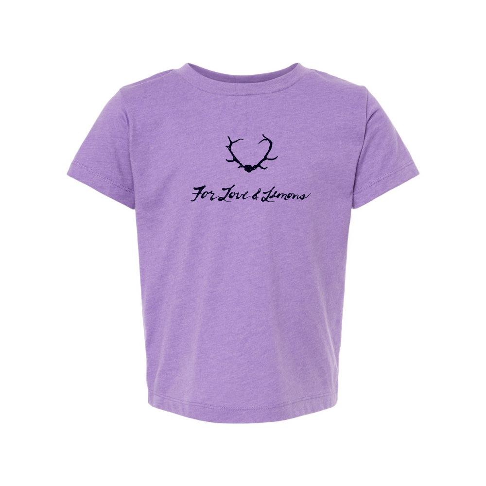 For Loves & Lemons BELLA  CANVAS Toddler Jersey Tee