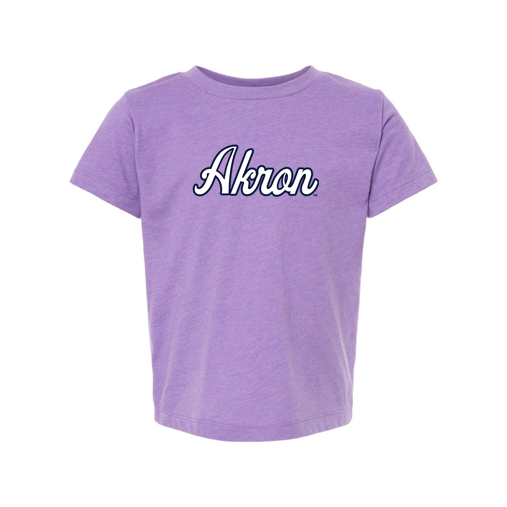 Akron Zips  BELLA  CANVAS Toddler Jersey Tee
