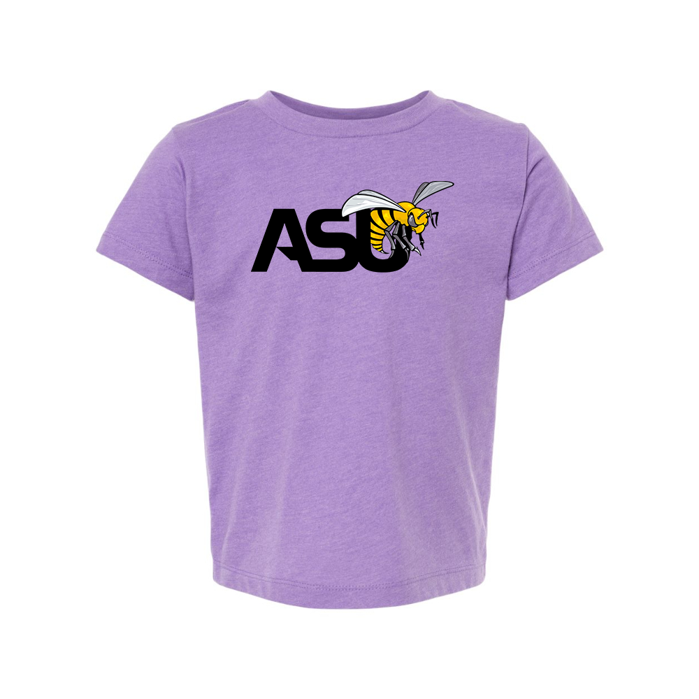 Alabama State Hornets  BELLA  CANVAS Toddler Jersey Tee