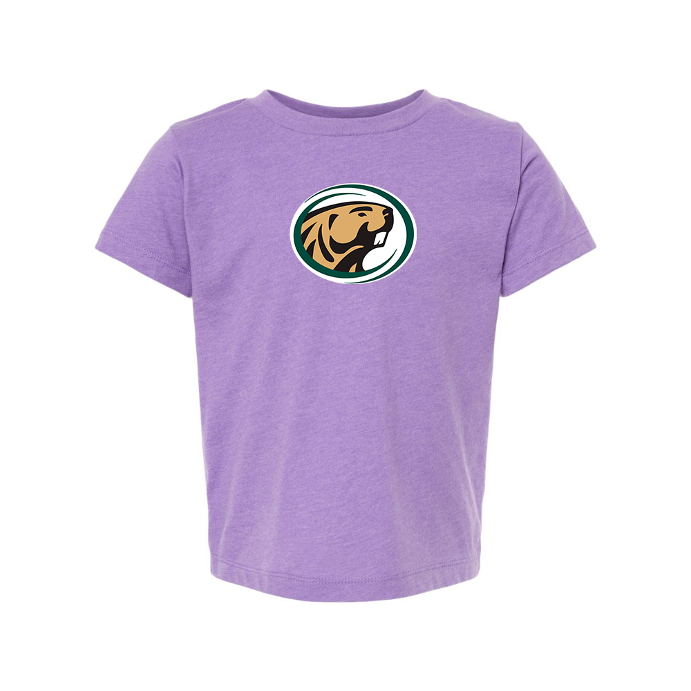 Bemidji State Beavers BELLA  CANVAS Toddler Jersey Tee