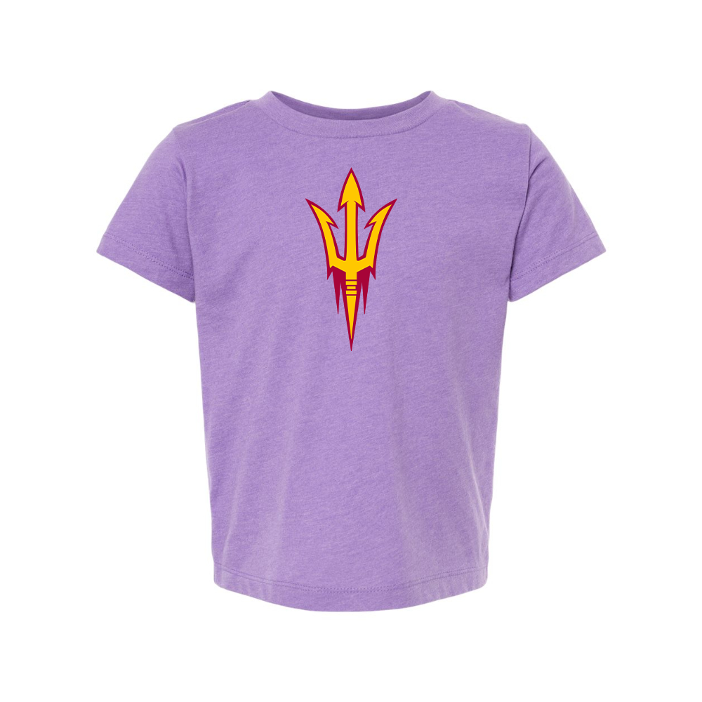 Arizona State Sun Devils BELLA  CANVAS Toddler Jersey Tee
