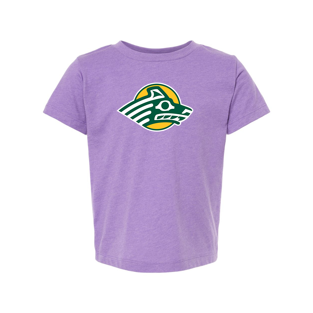 Alaska Anchorage Seawolves  BELLA  CANVAS Toddler Jersey Tee