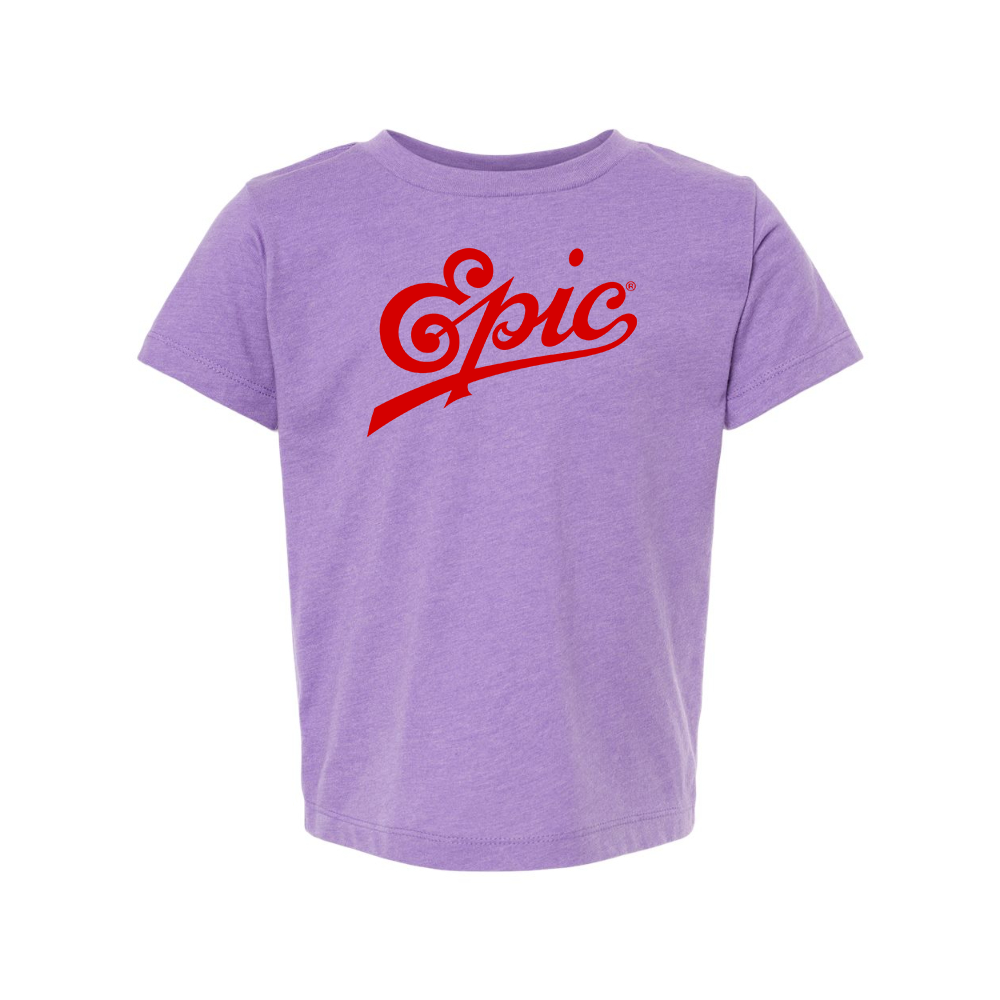 Epic Records BELLA  CANVAS Toddler Jersey Tee