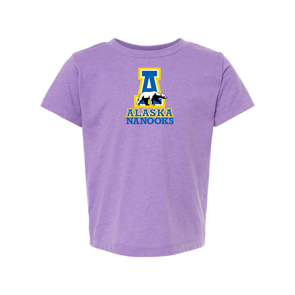 Alaska Nanooks BELLA  CANVAS Toddler Jersey Tee
