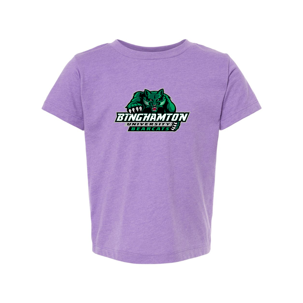 Binghamton Bearcats BELLA  CANVAS Toddler Jersey Tee