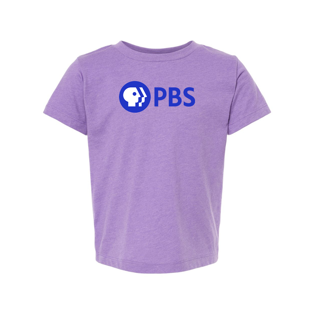 PBS Blue BELLA  CANVAS Toddler Jersey Tee