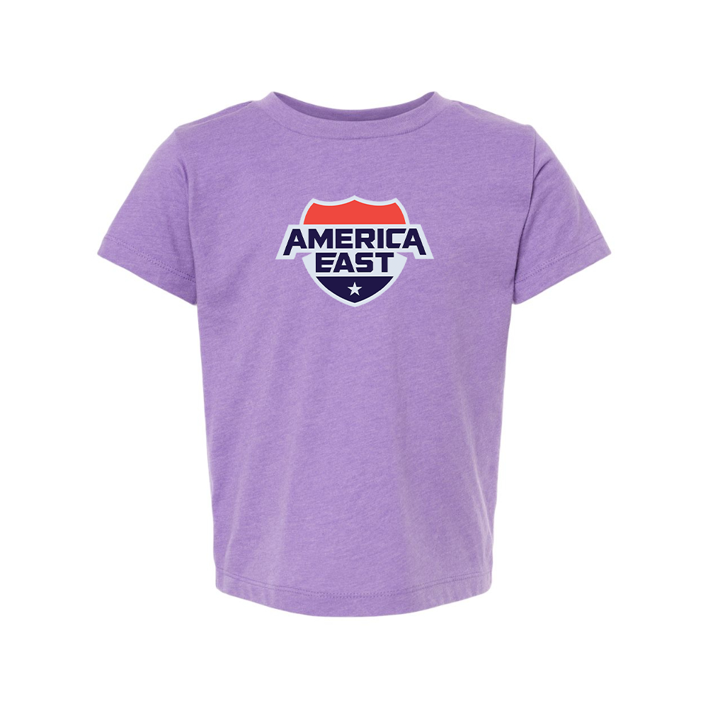 America East Conference BELLA  CANVAS Toddler Jersey Tee
