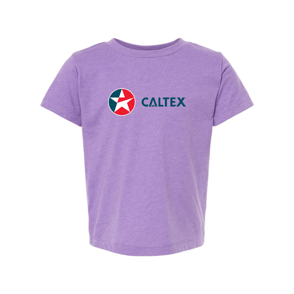 Caltex Gas Station BELLA  CANVAS Toddler Jersey Tee