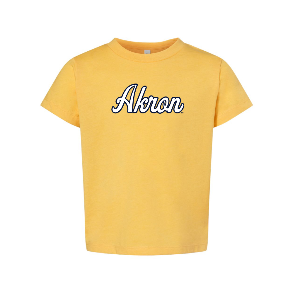 Akron Zips  BELLA  CANVAS Toddler Jersey Tee