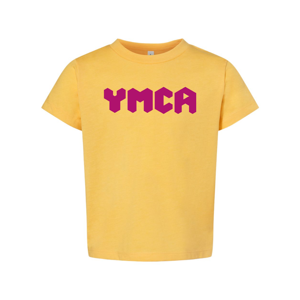 YMCA Mauve BELLA  CANVAS Toddler Jersey Tee