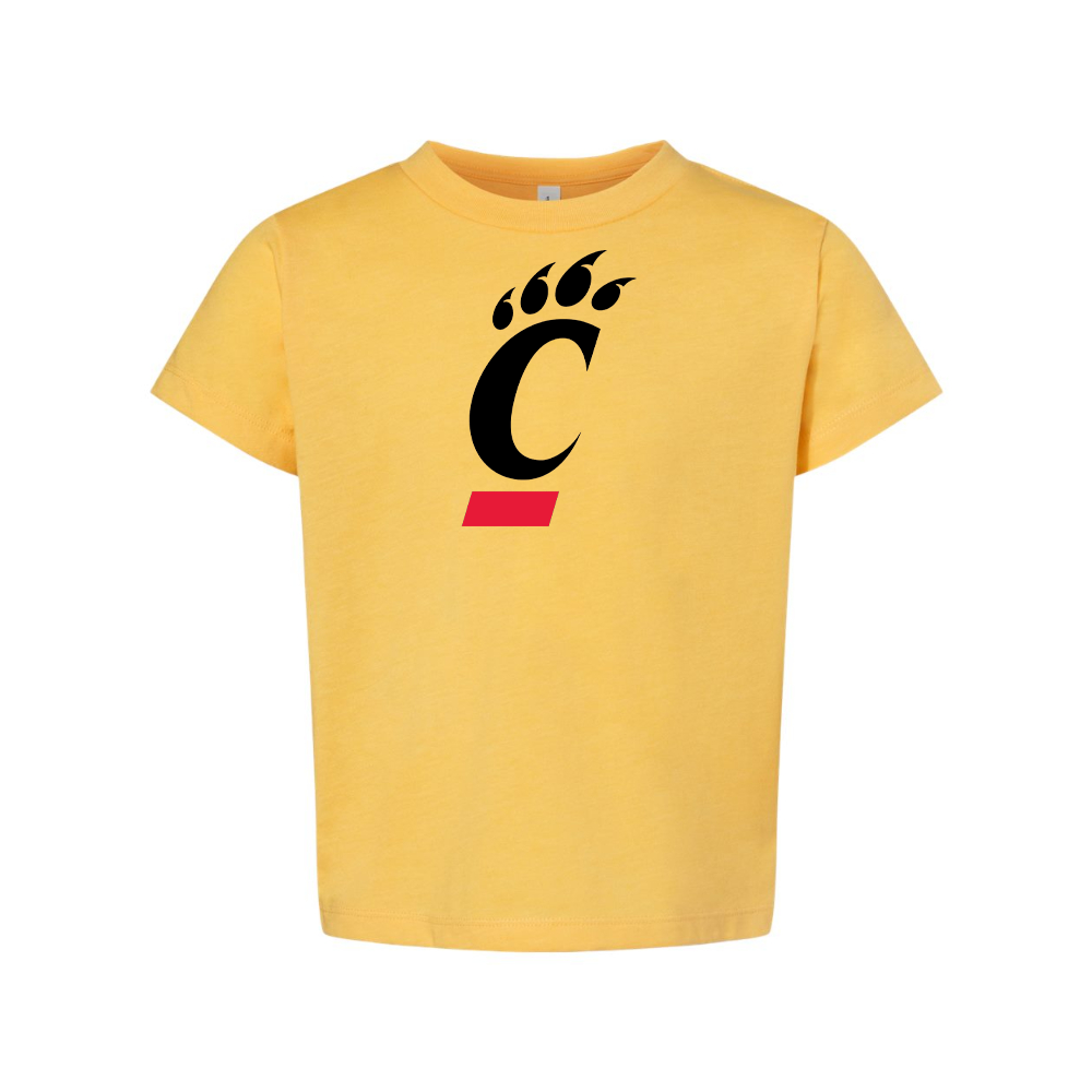 Cincinnati Bearcats BELLA  CANVAS Toddler Jersey Tee