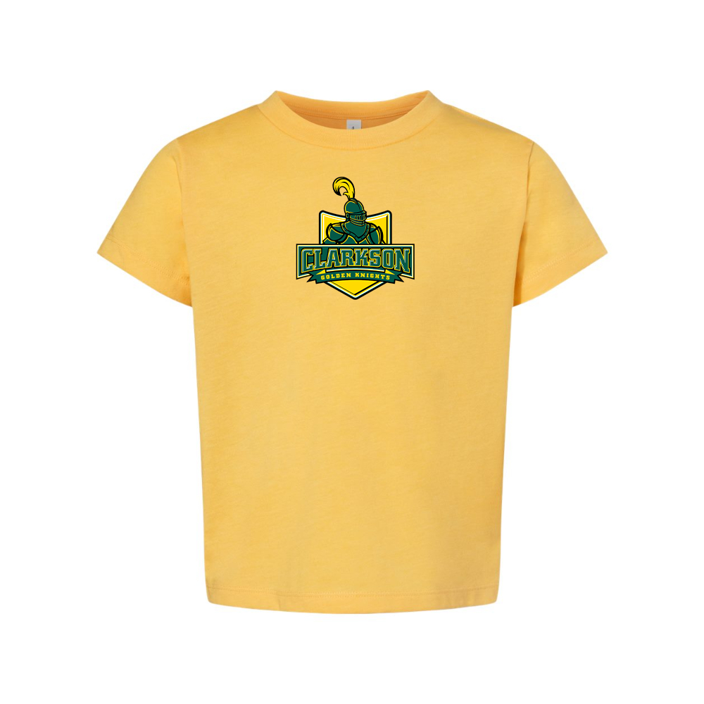 Clarkson Golden Knights BELLA  CANVAS Toddler Jersey Tee