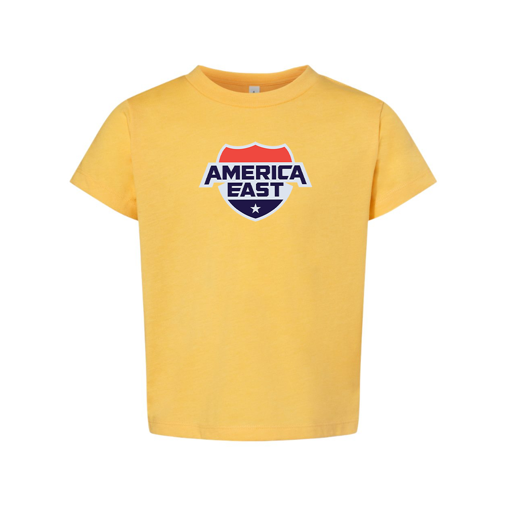 America East Conference BELLA  CANVAS Toddler Jersey Tee
