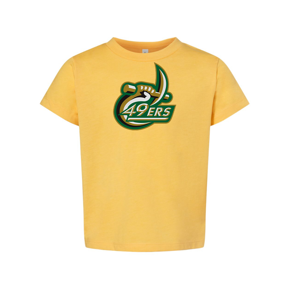 Charlotte 49ers BELLA  CANVAS Toddler Jersey Tee