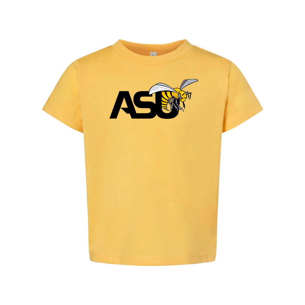 Alabama State Hornets  BELLA  CANVAS Toddler Jersey Tee