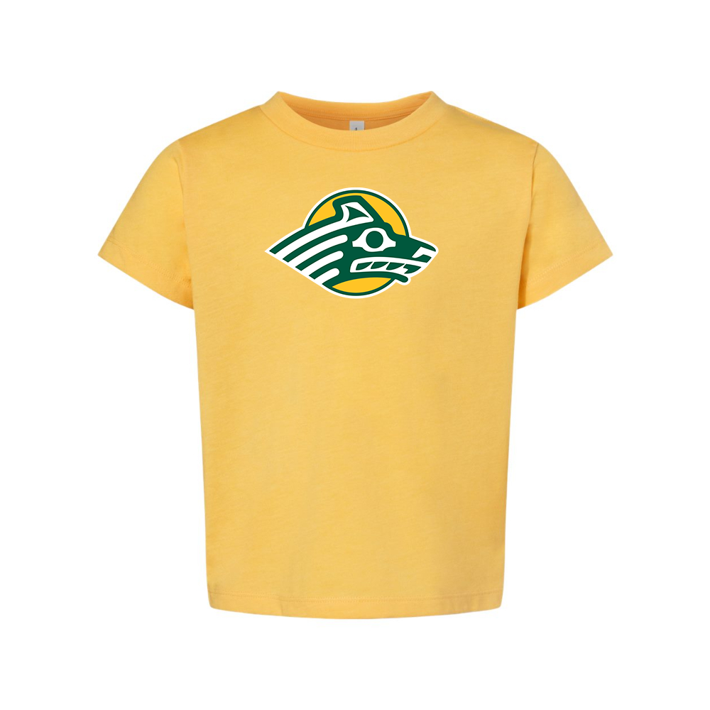 Alaska Anchorage Seawolves  BELLA  CANVAS Toddler Jersey Tee