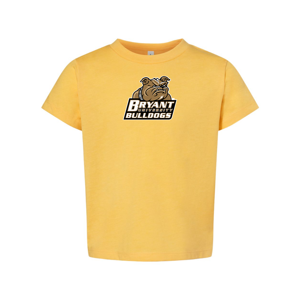 Bryant Bulldogs BELLA  CANVAS Toddler Jersey Tee
