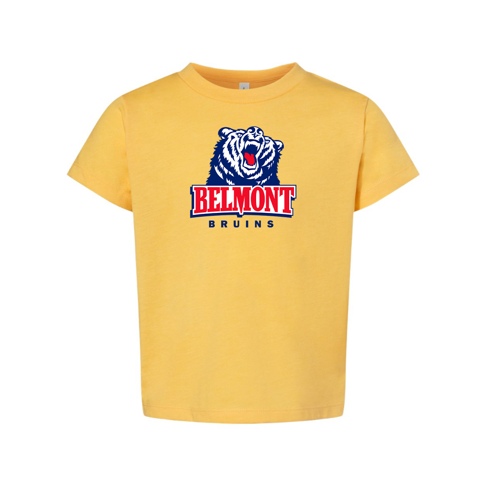 Belmont Bruins  BELLA  CANVAS Toddler Jersey Tee