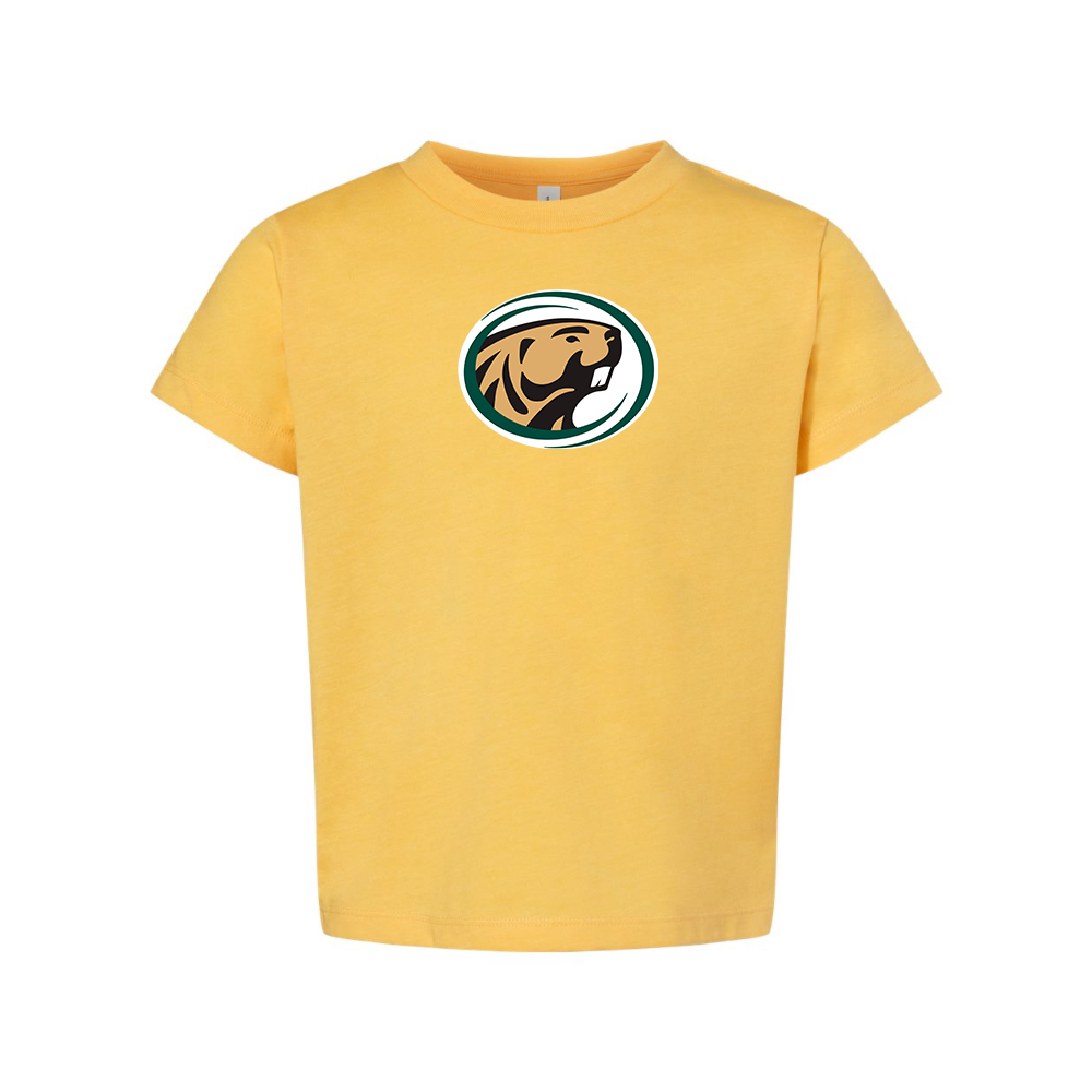 Bemidji State Beavers BELLA  CANVAS Toddler Jersey Tee