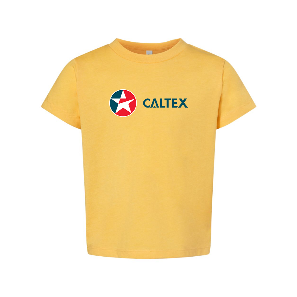 Caltex Gas Station BELLA  CANVAS Toddler Jersey Tee