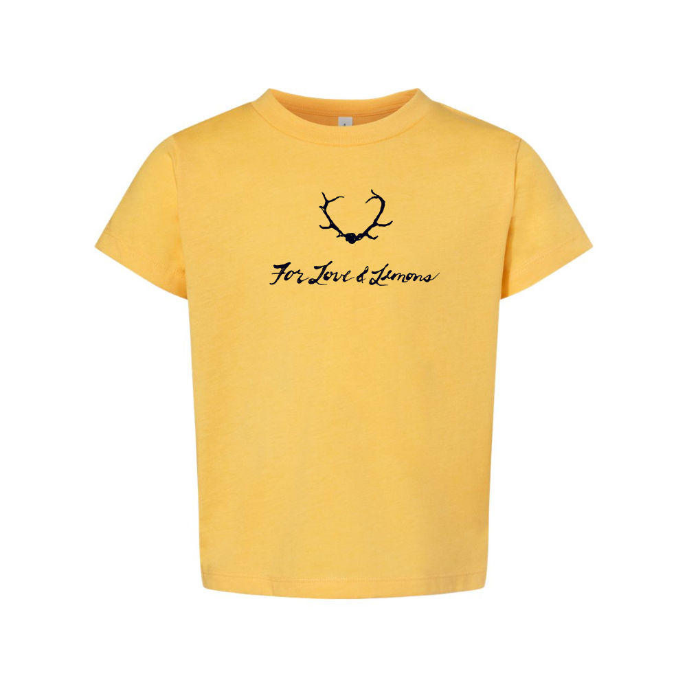 For Loves & Lemons BELLA  CANVAS Toddler Jersey Tee