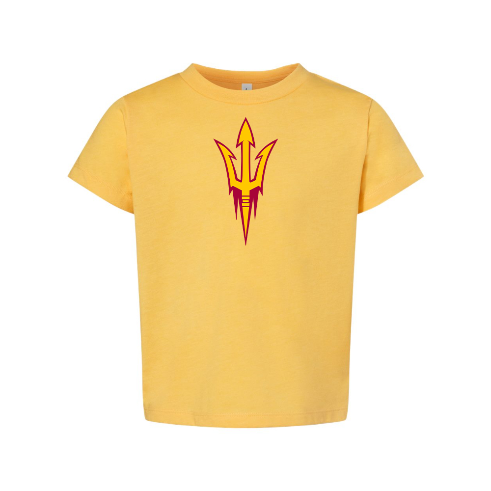 Arizona State Sun Devils BELLA  CANVAS Toddler Jersey Tee