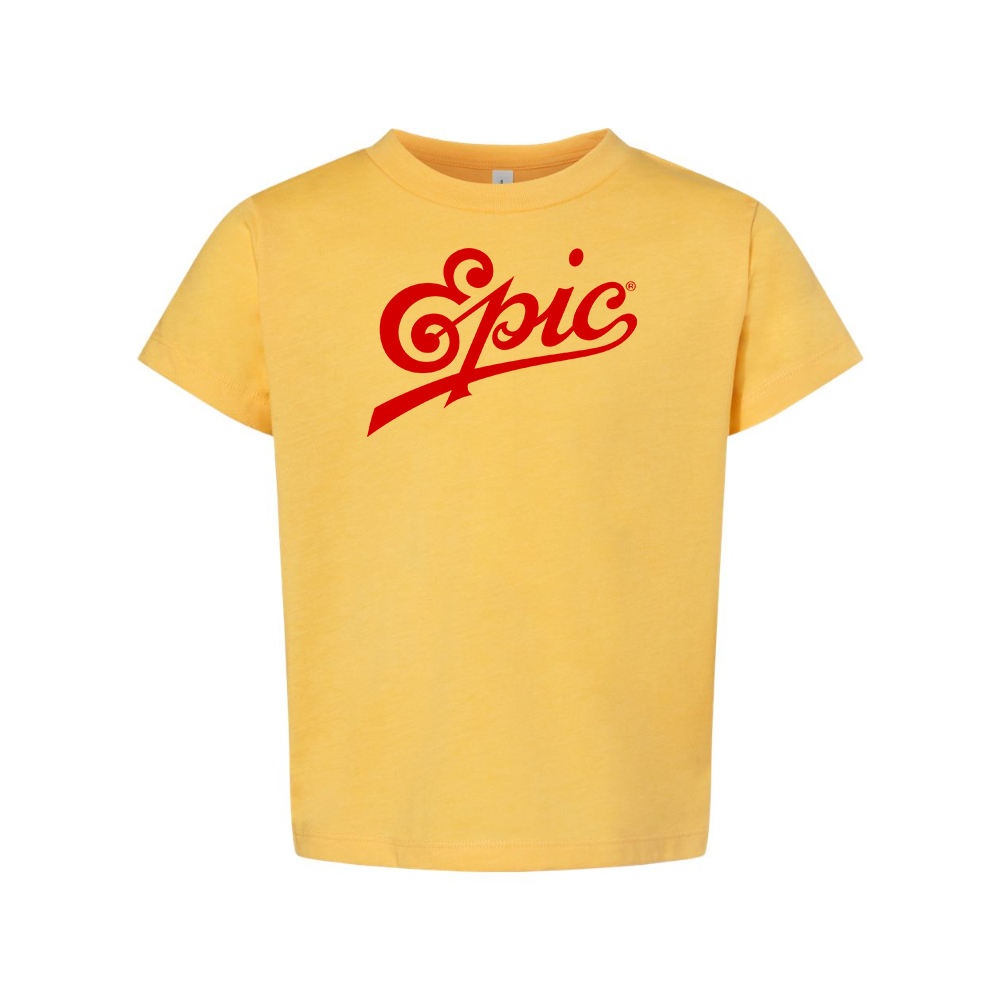 Epic Records BELLA  CANVAS Toddler Jersey Tee