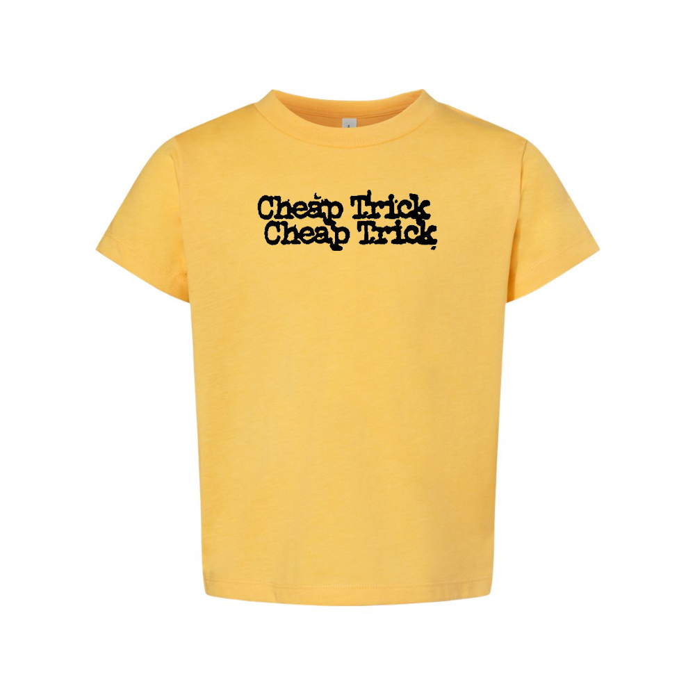 Cheap Trick   BELLA  CANVAS Toddler Jersey Tee
