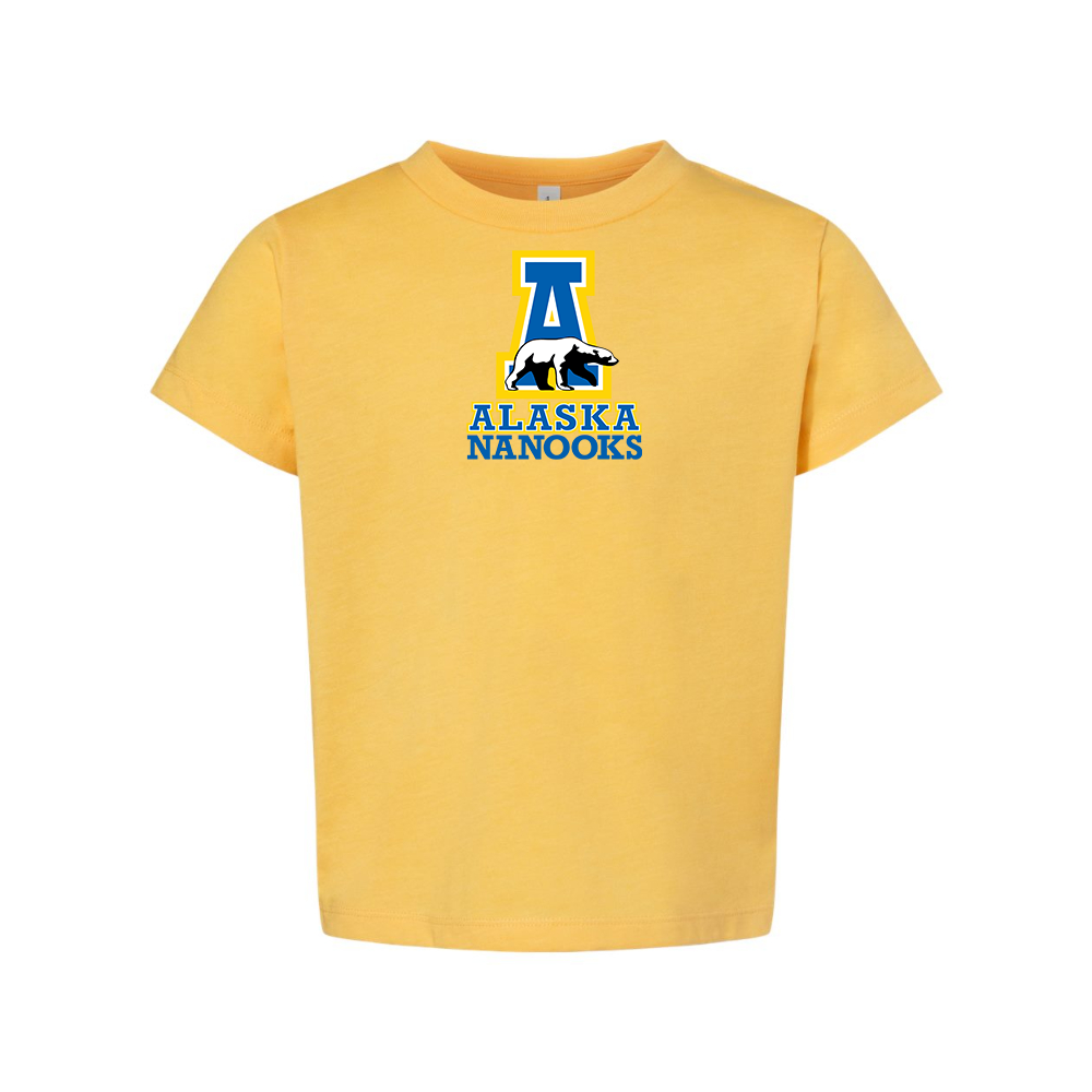 Alaska Nanooks BELLA  CANVAS Toddler Jersey Tee