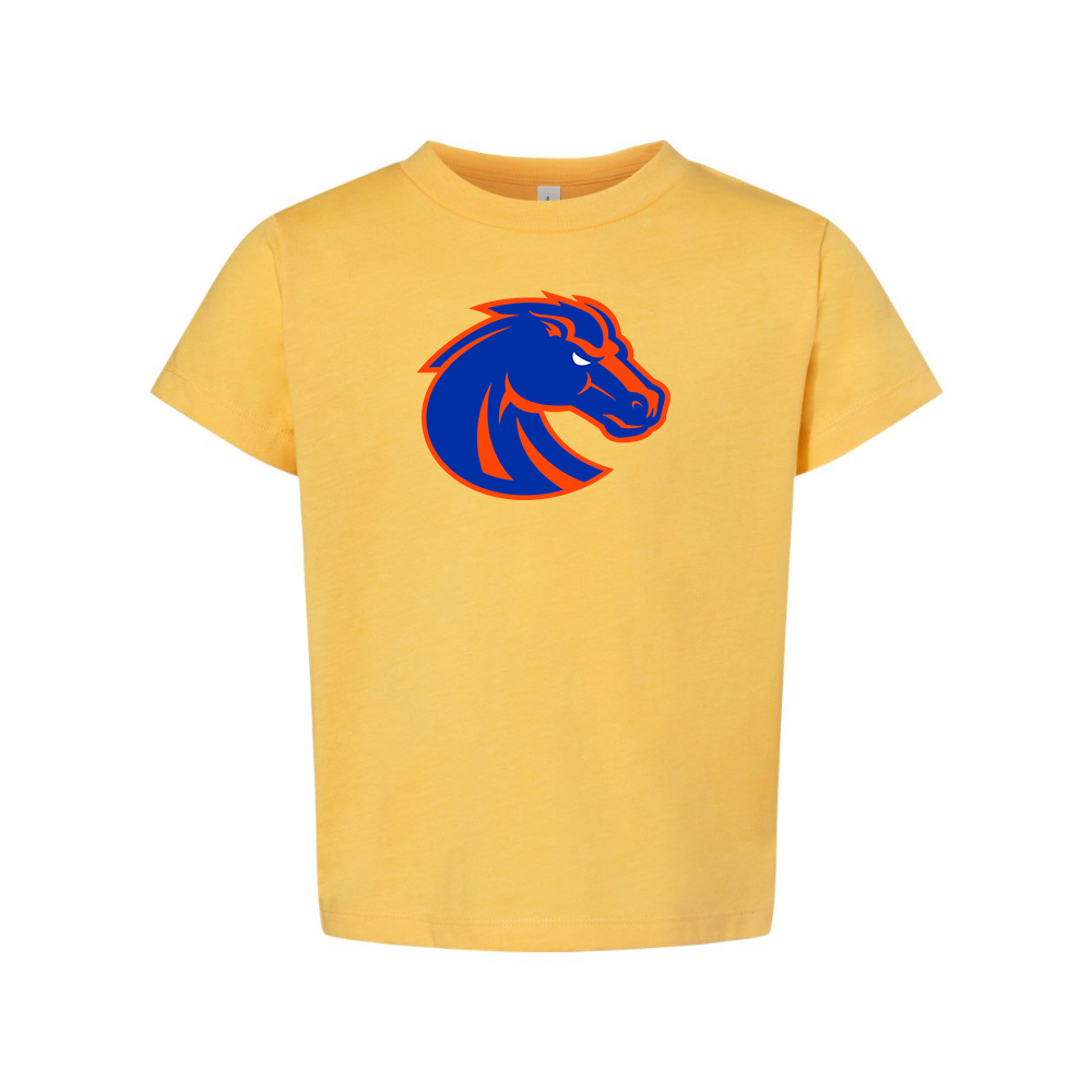 Boise State Broncos  BELLA  CANVAS Toddler Jersey Tee