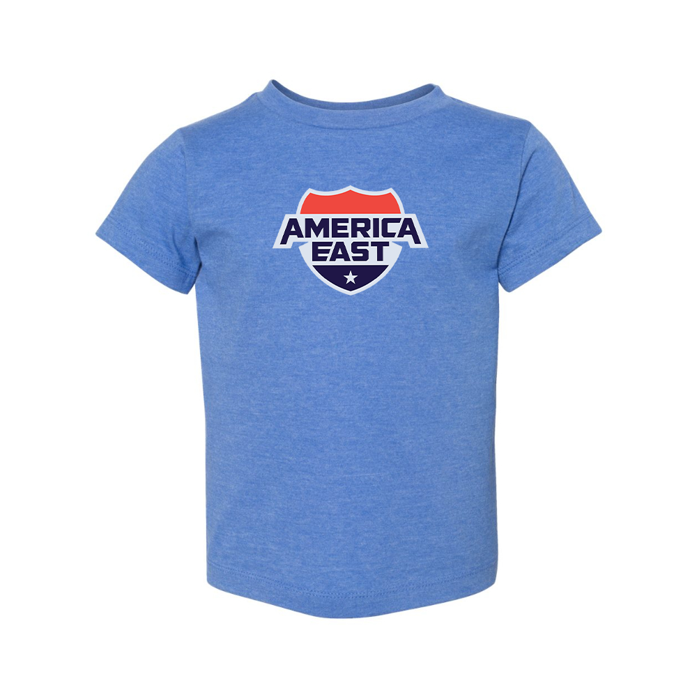 America East Conference BELLA  CANVAS Toddler Jersey Tee