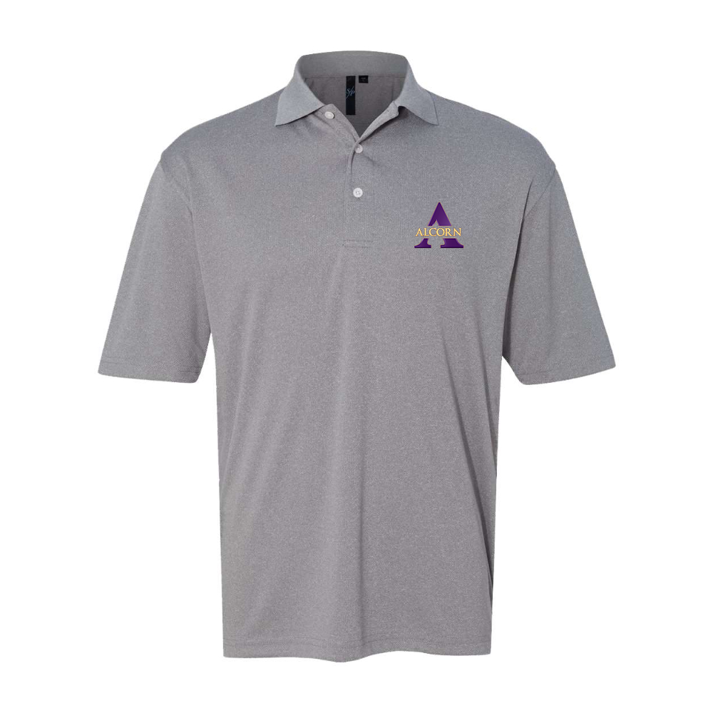 Men's Alcorn State Braves  Sierra Pacific Moisture Free Mesh Polo