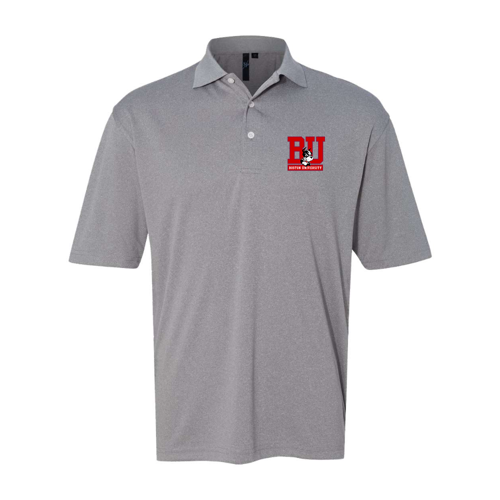Men's Boston University Terriers Sierra Pacific Moisture Free Mesh Polo