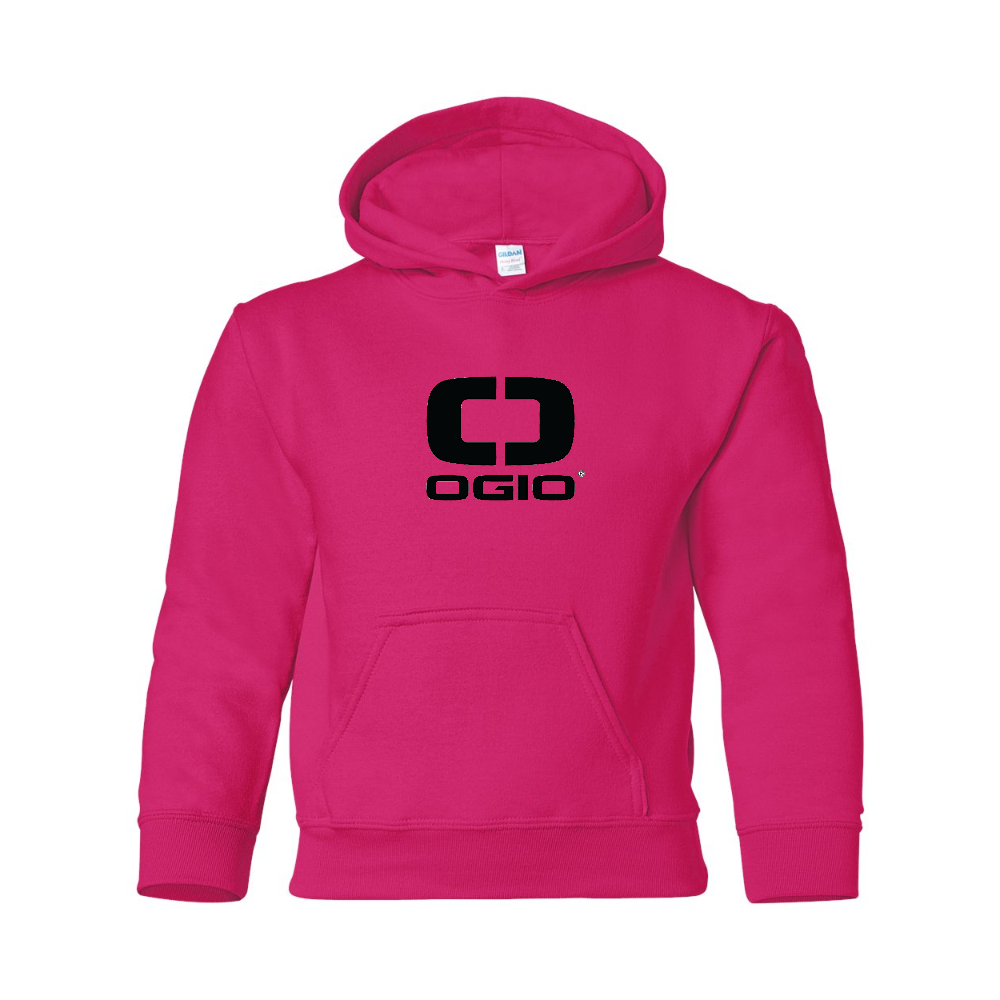 Youth Ogio Vertical  Gildan Heavy Blend  Hooded Sweatshirt