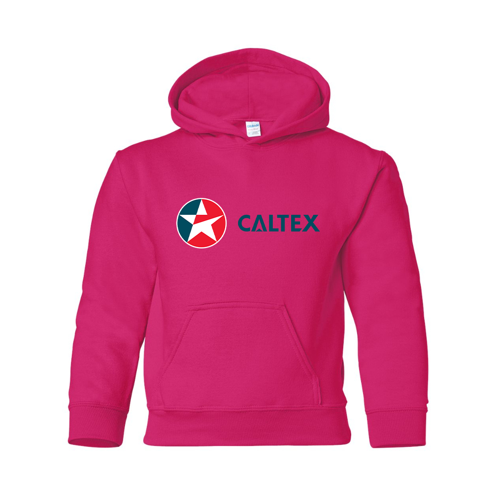 Youth  Caltex Gas Station Gildan Heavy Blend  Hooded Sweatshirt