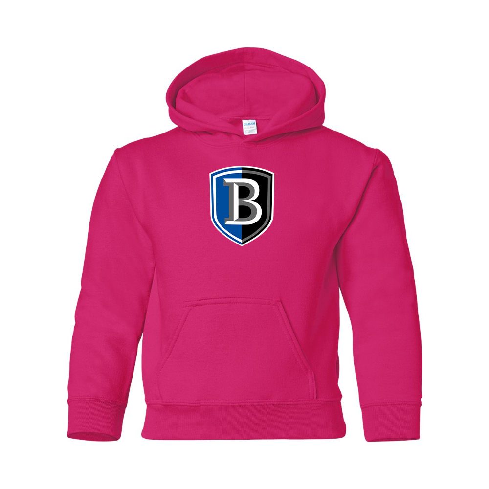 Youth  Bentley Falcons Gildan Heavy Blend  Hooded Sweatshirt