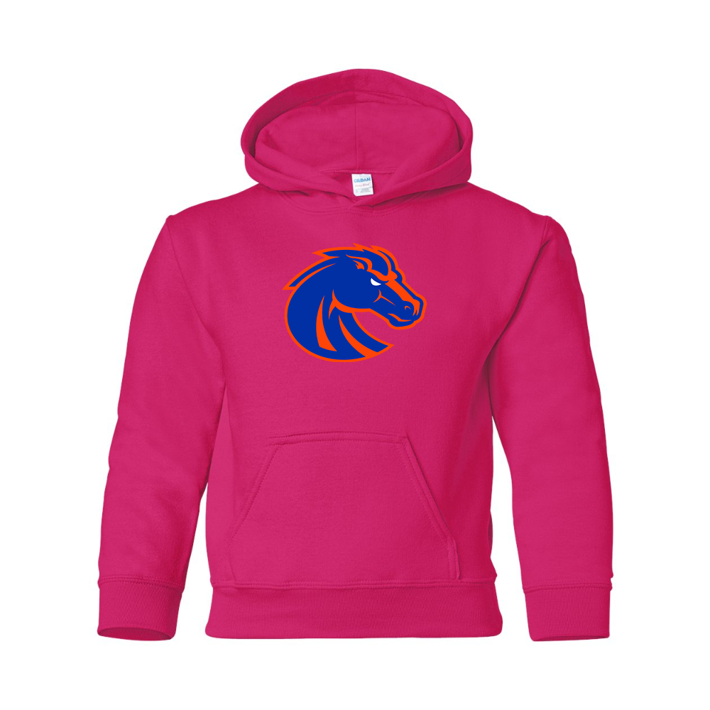 Youth Boise State Broncos  Gildan Heavy Blend  Hooded Sweatshirt
