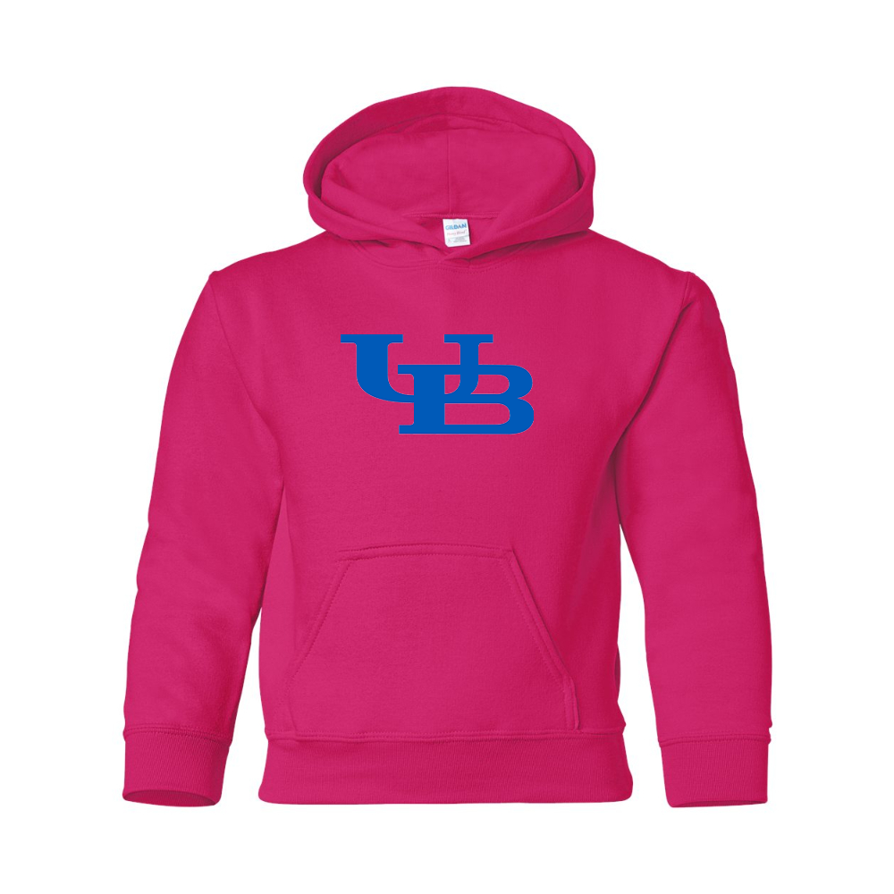 Youth  Buffalo Bulls   Gildan Heavy Blend  Hooded Sweatshirt