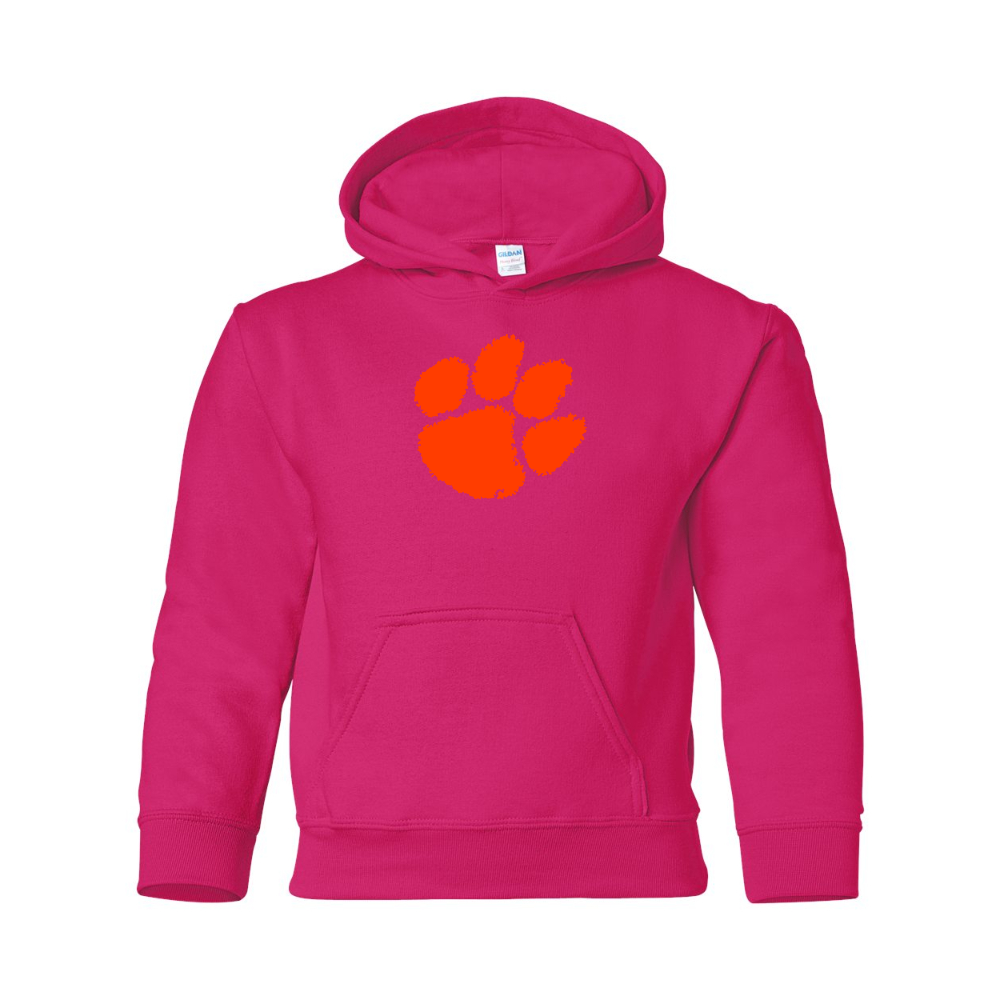 Youth Clemson Tigers Gildan Heavy Blend  Hooded Sweatshirt
